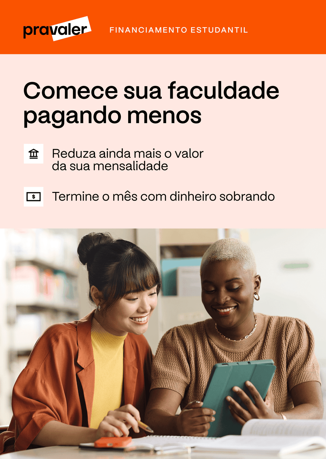 Banner promocional para Faculdade Méliès