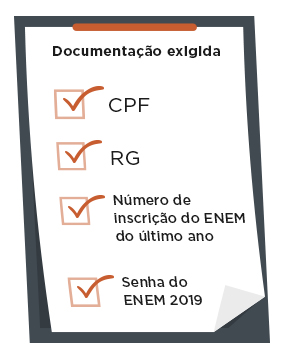 Sisu Infografico - Documentos necessários Sisu Infografico - Documentos necessários