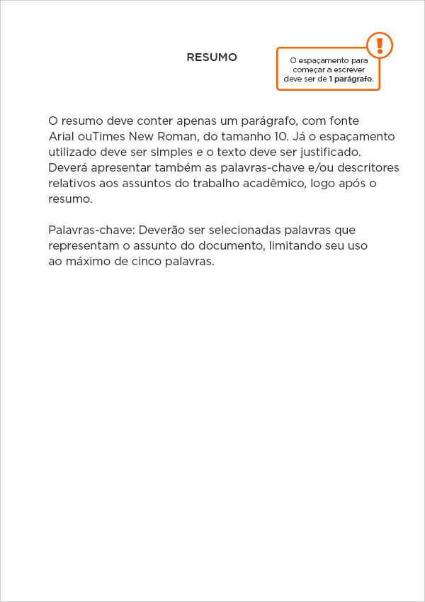 Resumo em língua portuguesa para o TCC Resumo em língua portuguesa para o TCC
