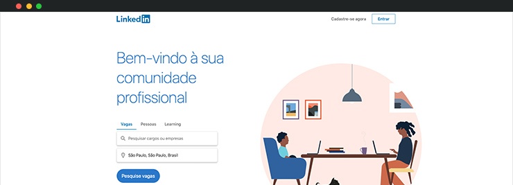 Site do LinkedIn Site do LinkedIn