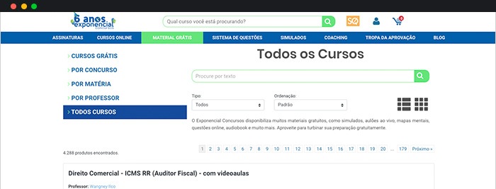 Exponencial Concursos