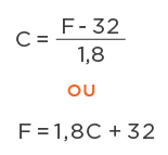 Celsius Fahrenheit exemplo 2