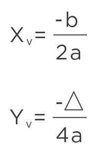 Formula De Bhaskara Encontre Coordenadas Do Vertice