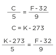 Kelvin Fahrenheit