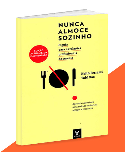 Livro Nunca Almoce Sozinho