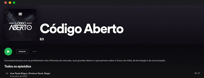 Podcast Codigo Aberto
