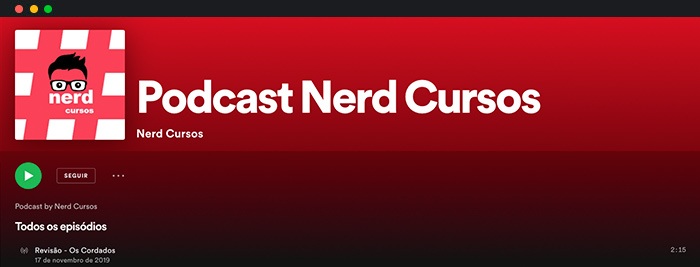 Podcast Nerd Cursos