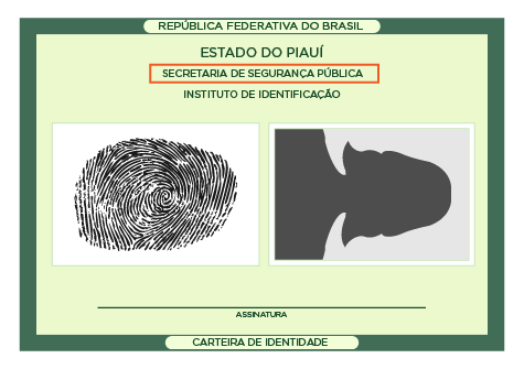 órgão expedidor do piauí