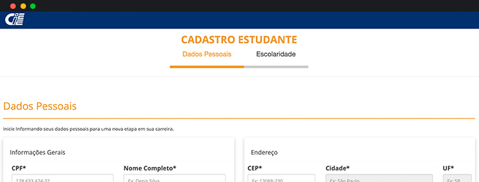 Como fazer a inscrição no Saber Virtual