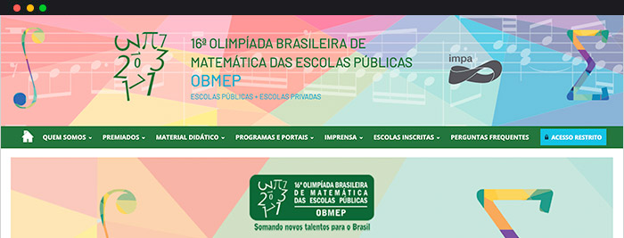 Olimpíadas Cientificas Matemática Escola Pública