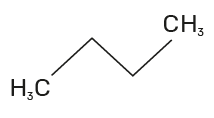 estrutura molecular do butano