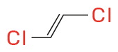 forma molecular do trans-dicloroeteno