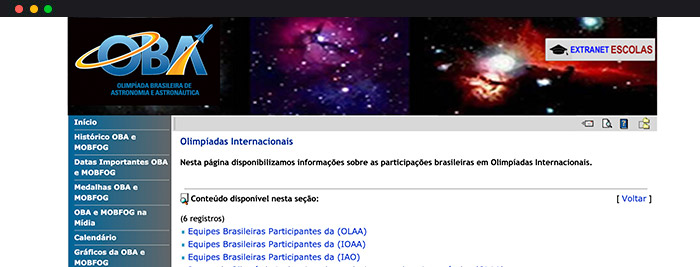 O site diz kasc: artigo oficial
