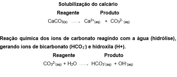 Fórmula Solubilização do calcário