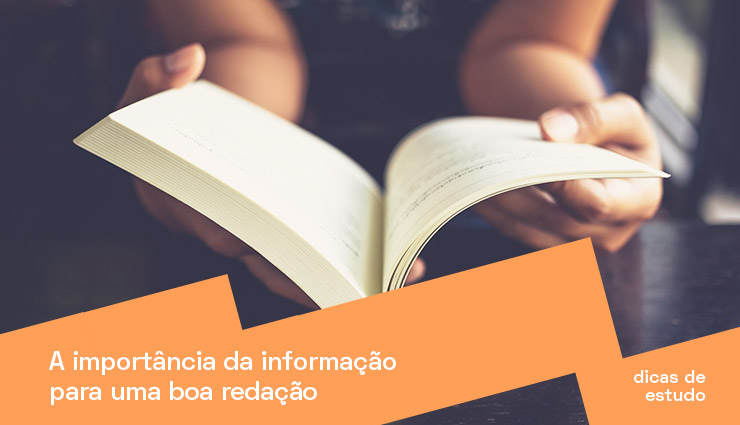 A importância da informação para uma boa redação A importância da informação para uma boa redação