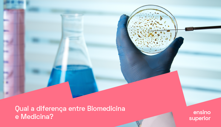 Qual a diferença entre Biomedicina e Medicina?