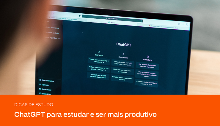 IA: estude e seja mais produtivo com o ChatGPT!