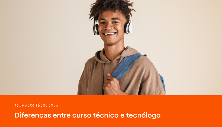 Qual a diferença entre curso técnico e tecnólogo?