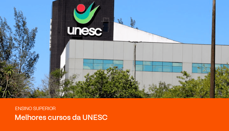 Saiba quais são os melhores Cursos da UNESC