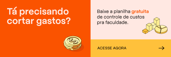 Banner Baixe A Planilha Gratuita De Controle De Custos Pra Faculdade